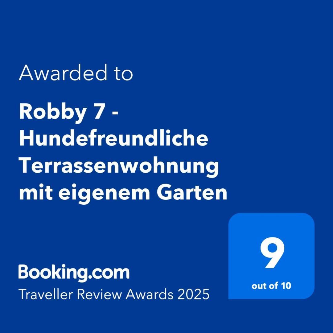 Robby 7 - Hundefreundliche Terrassenwohnung Mit Eigenem Garten Wangerooge Ngoại thất bức ảnh